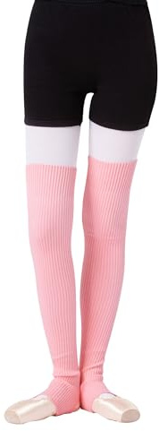 Lovdaswi Damen Long Ballet Leg Warmers Lange Ballett-Beinstulpen
