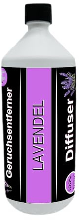 1 L Raumduft Nachfüllflasche für Diffuser Lufterfrischer Raumduft Lavendel