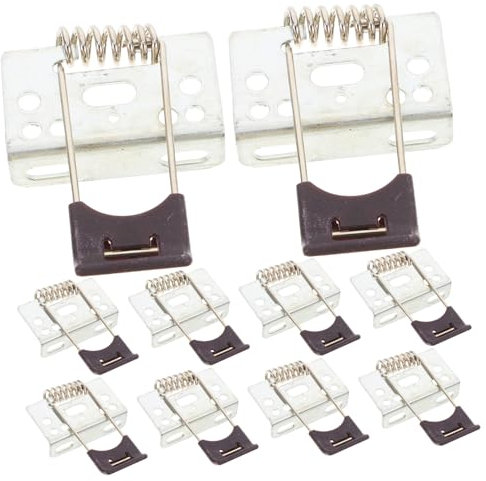 GETAJGHSD 10pcs Spring Clips for Recessed Lighting Led Panel Lamps down Light Spring Clip Easy Installation Lamp Panel