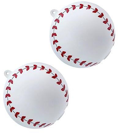 TOPBATHY Festa Di Rivelazione Del - Confezione Da 2 - Palline Da Baseball Per Feste Di Compleanno Con - Colori Vivaci - Facili Da Pulire