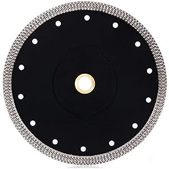LYVQZPWLRCoupe de diamant, Lame de scie diamantée 3/4/5/6/7/8/9/10/12 for carrelage, porcelaine, céramique, disque de coupe circulaire fritté pressé à chaud, 4 pouces(7 inch)