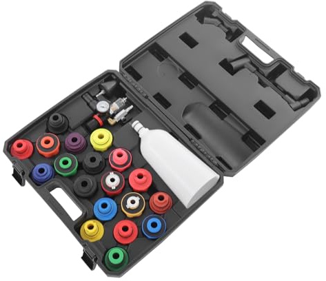Ensemble de entonnoirs pour huile, kit de remplissage d'huile de moteur de voiture 24 pièces, ensemble de entonnoirs pour huile pour changement d'huile de boîte de vitesses, comprenant un entonnoir