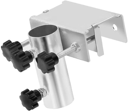 LeeQinersw Porte-Parapluie de Terrasse Robuste avec Pince pour Parasol de Terrasse, Idéal pour Le Jardin, La Pelouse, Le Pique-Nique