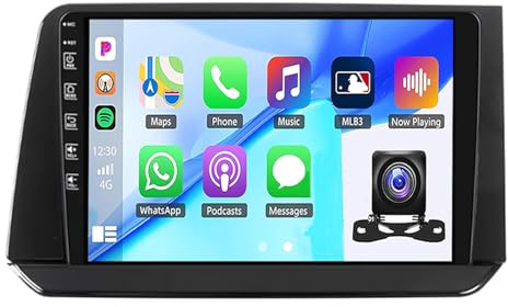9 Inch Android 15 CarPlay GPS Head Unit, Car Stereo For Nissan Note 2021 2022 RHD, Touch Screen Multimedia Player With Bluetooth, WiFi, FM AM Radio, USB DVR
