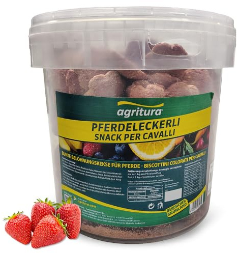 Agritura Snack Per Cavalli - Fragola 3,3 Lt