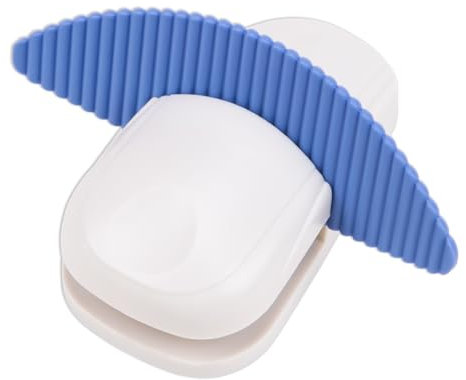 Vanki 1 x Papier-Dokumenten-Halter, mit Keilkeil zum Tippen und Lesen, blau.