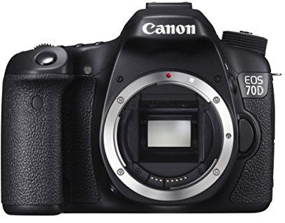 Canon EOS 70D Digital SLR Camera (Body Only) (Renewed)