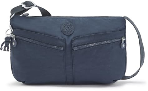 Kipling IZELLAH Mittelgroße Umhängetasche, Blue Bleu 2 (Blau)