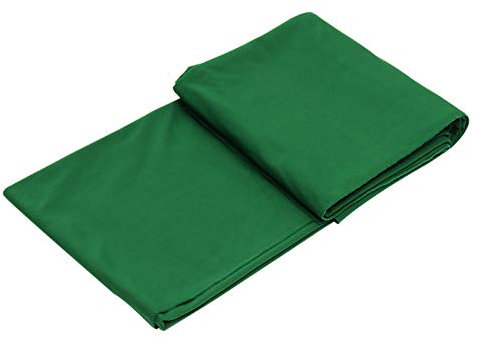 ZQEDY Billardtuch für Billardtisch, acht Bälle, Sport, weiches Spielkissen, Faserbezug, für den Innenbereich, Snooker-Zubehör, schützend, professionell (grün)