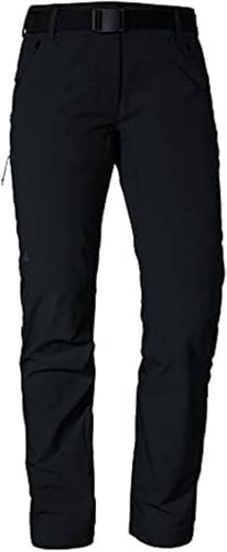 Schöffel Damen Pants Taibun L, funktionale Wanderhose, wasserabweisende und schnelltrocknende Outdoor Hose aus 2-Wege-Stretch