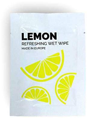 LEMON - Hygienic hand wipes with lemon scent (1000)