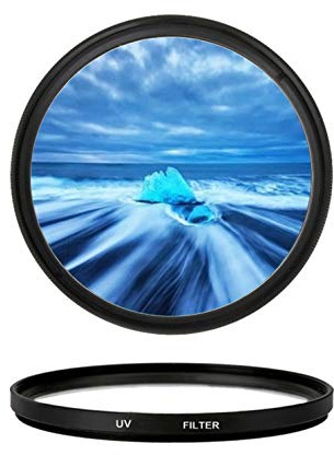 dHD - Filtro UV profesional, diámetro de 49 mm, lente de cámara, filtro UV, 49 mm