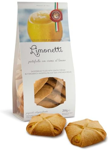 Biscotti Sapori del Lago Nero Fagottini al Limone Limonetti Busta da 200 g