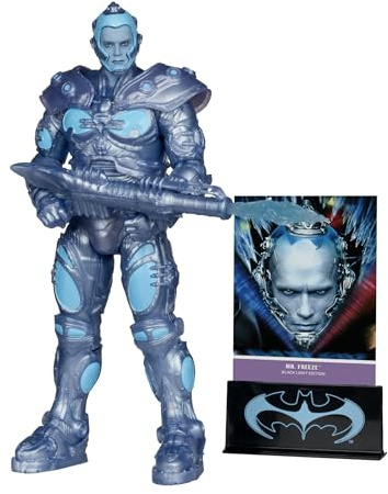Batman & Robin DC Multiverse Action Figure Mr. Freeze (Black Light Edition) (Gold Label) 18 cm