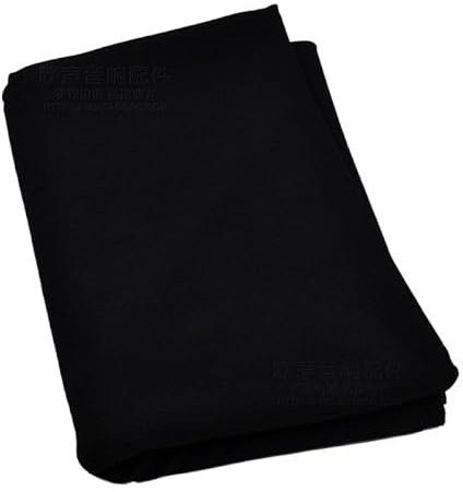 Tela de Rejilla de Altavoz Cubierta de malla for altavoz, tela negra, malla for altavoz, tela a prueba de polvo, superficie de audio, accesorios HIFI, sonido de alta gama, tela transparente, tela fina