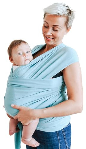 RYLOOBABY® Babytrage Tragetuch Baby Neugeboren - Babytrage Neugeborene ab Geburt - Baby Tragetuch Neugeborene, Kleinkinder - Babytrage ab Geburt - Babytragetücher