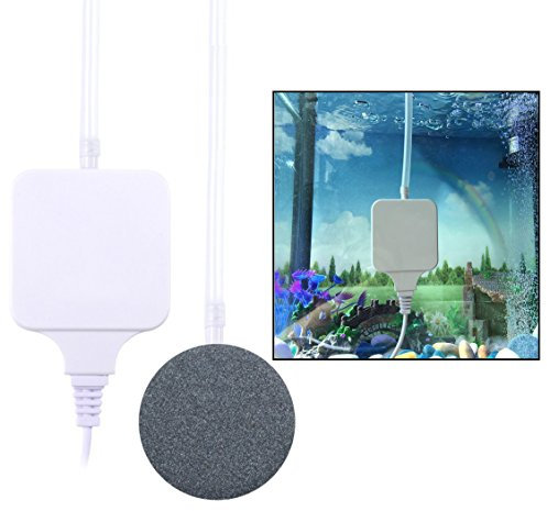 Xrten Super Leise Mini Aquarium Luftpumpe,Membranpumpe Luftpumpen 50 Liter