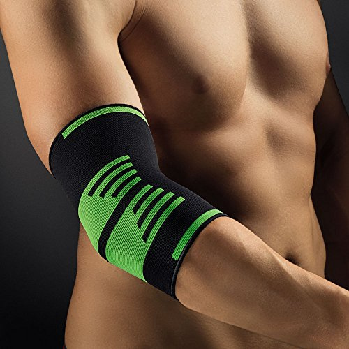 BORT ActiveColor® Sport Ellenbogenbandage XL schwarz-grün