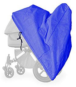 softgarage buggy softcush blau Abdeckung für Kinderwagen ABC-Design Avus Regenschutz Regenverdeck