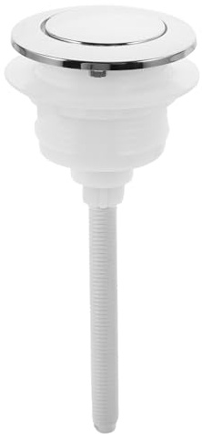 jojofuny Pulsador WC Botón para Asiento de Inodoro, Diseño Abs Resistente al Óxido y Ahorro de Agua, Fácil Instalación para Baños Hogar Color Aleatorio