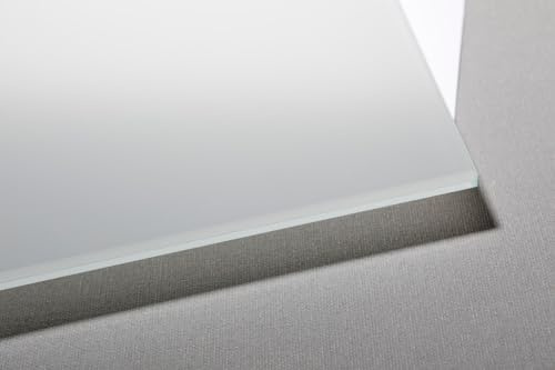 Verbundsicherheitsglas – Maßanfertigung, Hohe Sicherheit, Einfache Installation, mattes VSG Glas mit 0,38 mm PVB Folie matt, Gesamtstärke 6,38mm, polierte Kanten