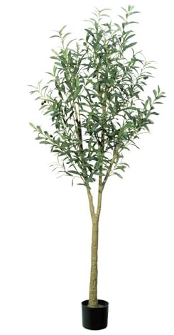 Planta de limonero, artificial, 6 pies de alto, trae la naturaleza al interior, decoración realista para sala de estar, dormitorio u oficina