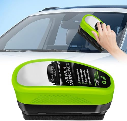 New Multifunktionale Kfz-Ölfilm-Reinigungsbürste, 2025 Glass Cleaning Board, Ölfilm-Entferner für Glas, Kfz Ölfilmreiniger, ÖLfilm Reinigungsbürste, Ölfilm-Entferner für Windschutzscheiben (1)