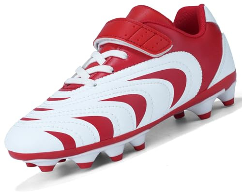 Unitysow Botas de Fútbol Niño Zapatillas Futbol Tacos Adolescentes Profesional Deporte Césped Zapatos de Entrenamiento Calzado Futbol Multitacos