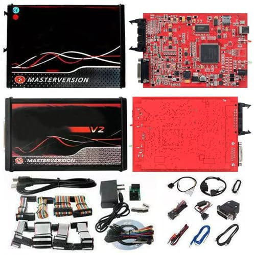AMZGSHOP KTAG V7.020 KESS V5.017 Car Computer Diagnostic Device No Token Limit Car Programming Tool Kit Multi-Purpose ECU Programming Tool Utility Vehicle Truck Tractor