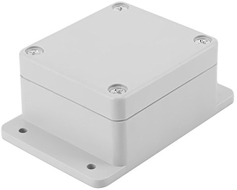 Abzweigdose, Akozon Elektroinstallation Wasserdicht IP65 Projektkasten Instrumentenkoffer Verdrahtung Abzweigdosen DIY ABS Kunststoff Gehäuse Fall Power Anschlussdose(89 * 59 * 35mm)