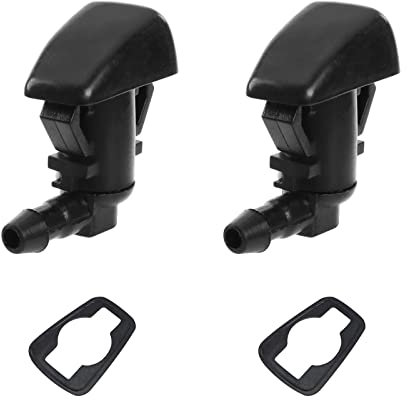 The Lord of the Tools 1 Paar Auto-Frontscheibenwischer Waschdüsen 68260443AA 55079049AA 55372143AB Scheibenwasch-Wischer-Spray Jet Kompatibel mit Grand Cherokee