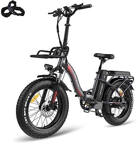 [ Officiell ] Fafrees F20 MAX Dam E-cykel vikbar 20 tum 48 V 22,5 Ah batteri 54 N.m, E-cykel män 150 kg, elcyklar Ebike vikcykel mountainbike E Fatbike elektrisk cykel vuxen