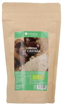 Harina de castaña BIO | 250g | Naturitas Essentials | Sin gluten apta para repostería | Harina de castaña* | Harinas
