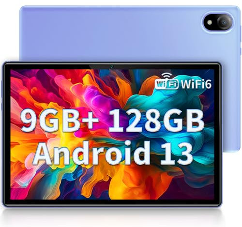 DOOGEE U10 Tablet 10 Pollici, 9GB RAM+128GB ROM/TF 1TB Android 13, Bluetooth 5.0 | WiFi-6 | 5060mAh | 1280 * 800 | 5MP+8MP | Widevine L1 | TUV Luce Blu Bassa