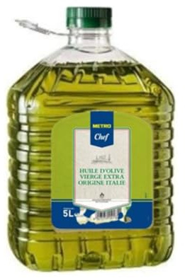 METRO Chef Aceite de Oliva Virgen Extra 100% Italia 5 L