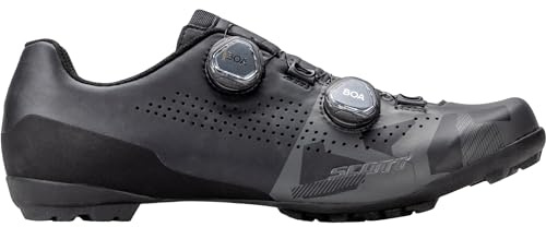 Scott Herren Gravel RC Radschuhe, matt Black-Anthracite Grey, 43
