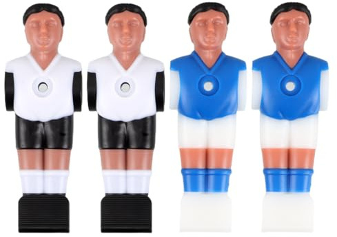 JUMPLAWN Accessori per calciobalilla da tavolo, 4 pezzi, pezzi di ricambio per biliardino, per casa, ufficio e tempo libero