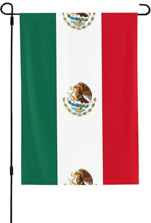 Drapeau du Mexique. Convient pour l'intérieur et l'extérieur, parfait pour la maison, le jardin, les événements et les expositions patriotiques.