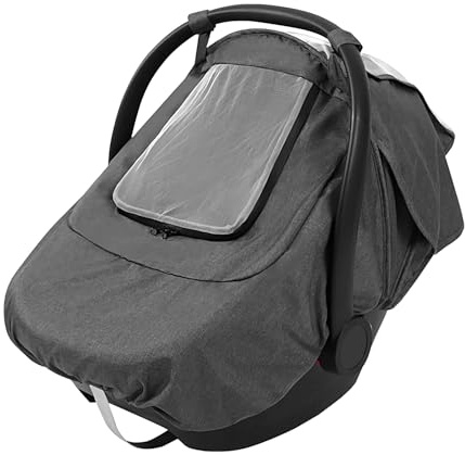 invierno asiento coche bebé Toldo con Red Cremallera y Accesorios Seguridad