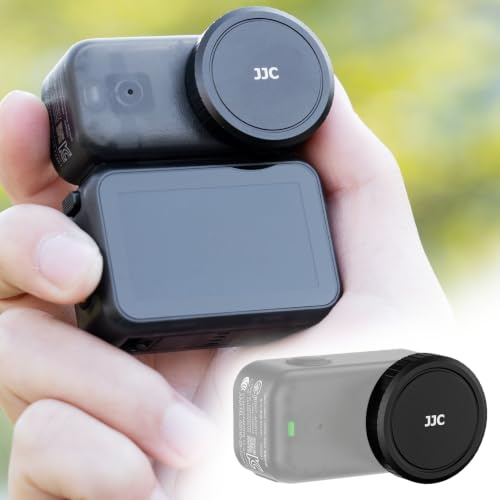 JJC Aluminium Osmo Nano Lens Cap Accessories Set with Anti-Loss String | Lightweight Protective Lens Cover for DJI Osmo Nano, Metal Cap Protector Set for DJI Osmonano Standard Combo Action Camera