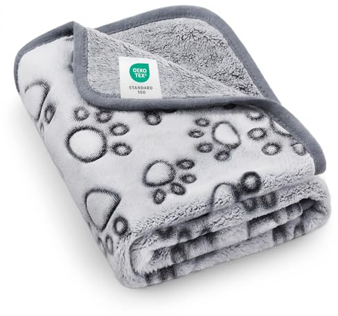 luciphia Flauschige warme Hundedecke Katzendecke, kuscheldecke waschbar | Korallenfleece Decke des Kleiner Mittlerer Hundes Katzen,waschbare tierdecke für Transportboxen,Katzenbetten,Hundebetten