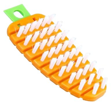 Böjbar grönsaksborste, flexibel grönsaksborste Fruit Cleaner Scrubber | Morotsform Flera segment Böjbar frukt Grönsaksrengöringsborste Köksstädverktyg Köksprylar för mat Grönsaker Mo