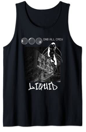 Liquid Drum und Bass DnB Fish Drum N Bass Tank Top