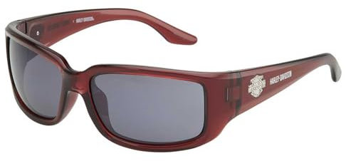Harley-Davidson Damen Race Her Polycarbonat-Gläser, Uv400, Rot/Ausflug, einfarbig (Getaway Solids), 60-15-135