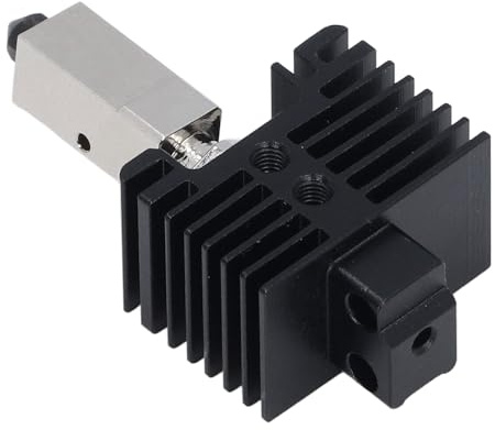 Verbessertes CuCrZr-Hotend-Kit, Bessere Wärmeableitung, 0,4-mm-Düse, 500 ℃-Druck für Bb Lab X1, X1 Carbon, P1P usw. mit CuCrZr-Düsenersatzteilen aus Gehärtetem Stahl (Typ 2)