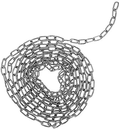 OUNONA Rostfreie Edelstahl Kette Langlebige Hängeketten Für Kronleuchter Haushaltsbedarf Starkes Stahl Kette