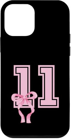 11 anni Compleanno Ragazza Coquette Rosa Fiocco Estetica Custodia per iPhone 12 mini