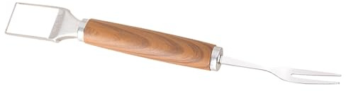 Taglierina di anguria con forchetta,2 in 1 per taglio e fetta a forchetta per anguria e frutta | Accessorio da cucina in acciaio inossidabile per tagliare frutta per pic-nic, festa in casa