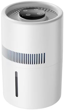 osmo AirMistify Pro 2-in-1 Luftreiniger und Luftbefeuchter mit 5W Leistung und 4L Wassertank, leiser USB Luftreiniger für Büro, Schlafzimmer, Kinderzimmer, entfernt Tierhaare, Staub, Rauch