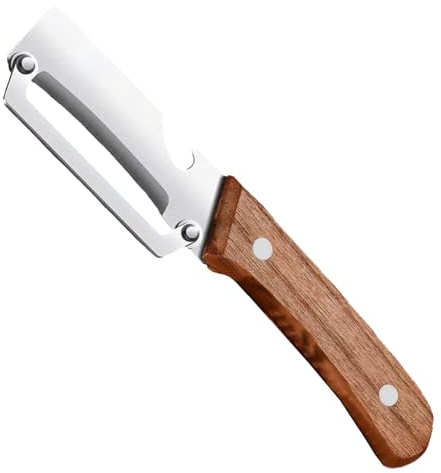 BommFu Herramienta Peladora De Calabaza | Pelador Manual De Acero Inoxidable Para Frutas - Utensilio De Corte Multiusos Para Apartamentos Residencias Y Restaurantes